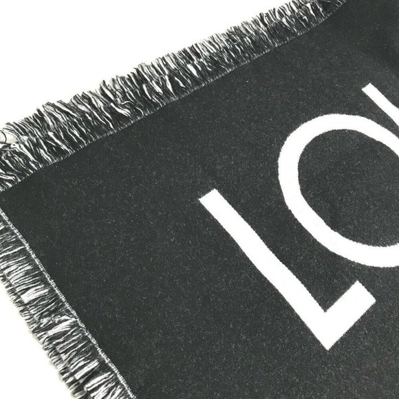 LOUIS VUITTON charpes team louis fringe Scarf - Picture 4 of 14